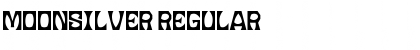 MOONSILVER Regular Font