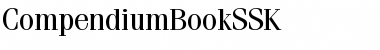 CompendiumBookSSK Regular Font