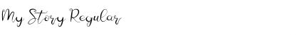My Story Regular Font