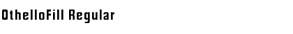 OthelloFill Regular Font OthelloFill Regular Font