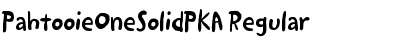 Download PahtooieOneSolidPKA Font