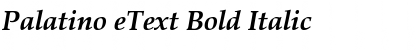 Palatino eText Font