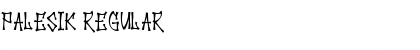 Palesik Regular Font