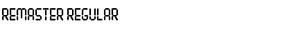 Download Remaster Font Download Remaster Font