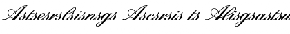 Sterling Script Ligatures Regular Font