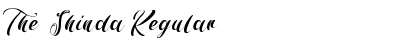 The Shinda Regular Font