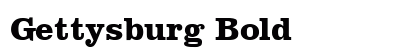 Gettysburg Bold preview