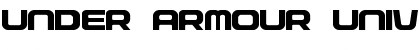 Download Under Armour University Font Download Under Armour University Font