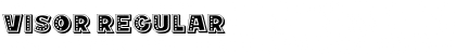 Download Visor Font Download Visor Font