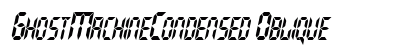 GhostMachineCondensed Oblique preview