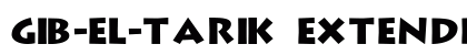 Gib-El-Tarik Extended Bold Bold preview