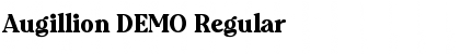 Augillion DEMO Regular Font