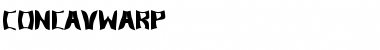 ConcavWarp Regular Font ConcavWarp Regular Font