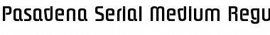 Download Pasadena-Serial-Medium Font Download Pasadena-Serial-Medium Font