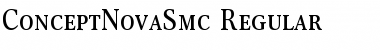 Download ConceptNovaSmc Font