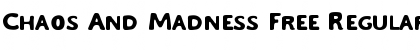 Download Chaos And Madness Free Font