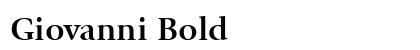 Giovanni Bold preview