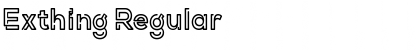 Download Exthing Font Download Exthing Font