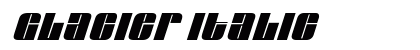 Glacier Italic Preview