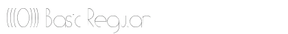 (((O))) Basic Regular preview