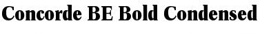 Concorde BE Regular Font