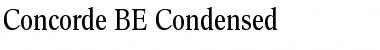 Concorde BE Regular Font