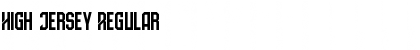 Download High Jersey Font Download High Jersey Font