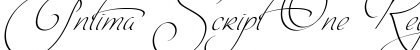 Download Intima Script One Font Download Intima Script One Font