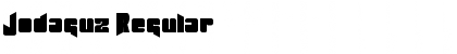 Jodaguz Regular Font