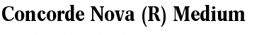 Concorde Nova BQ Medium Font