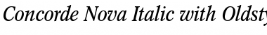 Concorde Nova Italic Font