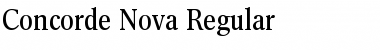 Concorde Nova Regular Font