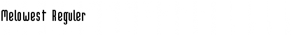 Melowest Reguler Font