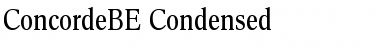 ConcordeBE-Condensed Roman Font