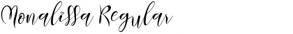 Monalissa Regular Font
