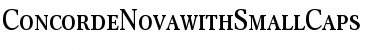 ConcordeNovawithSmallCaps Roman Font