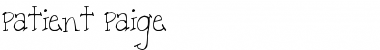 Download Patient Paige Font Download Patient Paige Font