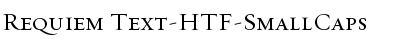 Requiem Text-HTF-SmallCaps Font