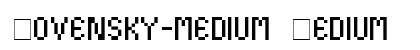 Kovensky-medium Medium preview