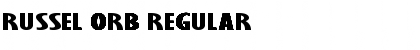 Russel-ORB Regular Font