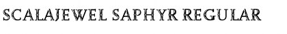 ScalaJewel Saphyr Regular Font