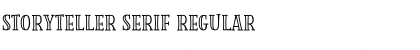 Storyteller Serif Regular Font