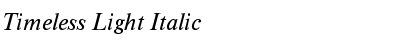 Download Timeless Font