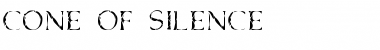 Cone Of Silence Regular Font