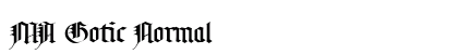 MA Gotic Normal preview
