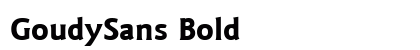 GoudySans Bold preview