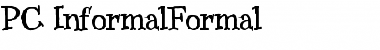 PC InformalFormal Regular Font
