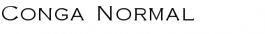 Conga Normal Font