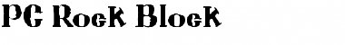 Download PC Rock Block Font