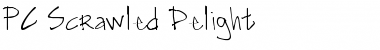 PC Scrawled Delight Regular Font